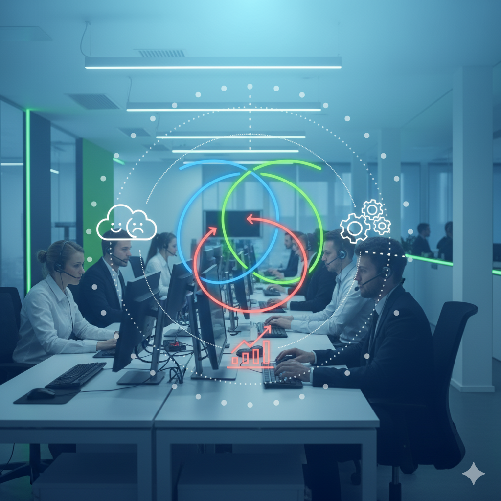 Die Metrik‑Dreifaltigkeit: Vom Stimmungsbarometer zum Steuerungshebel